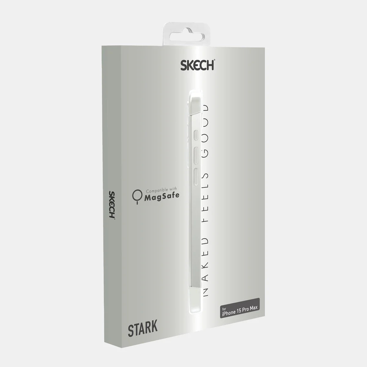 Skech Stark Clear Case mit MagSafe für iPhone 15 Pro Max – Transparent