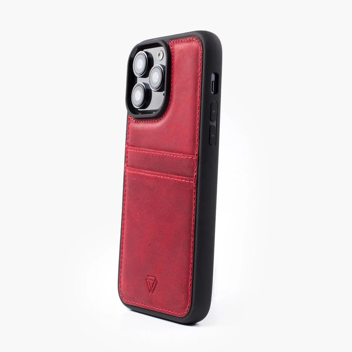 Stylisch. Sicher. Smart. – Lederhülle mit Kartenfach für iPhone 16 Pro