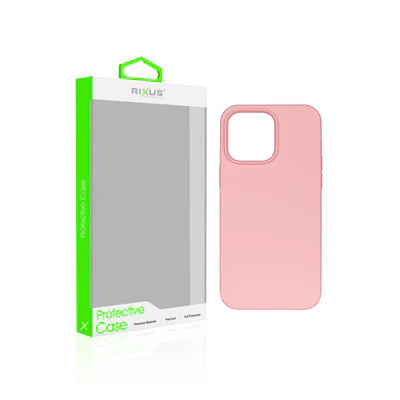 RIXUS Silikonhülle mit MagSafe – Rosa | Für iPhone 14 Pro Max