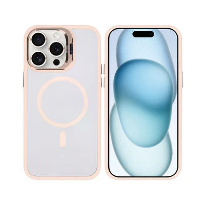 RIXUS Magnet Case – Roségold | mit Kamera-Schutzglas | für iPhone 15 Pro Max