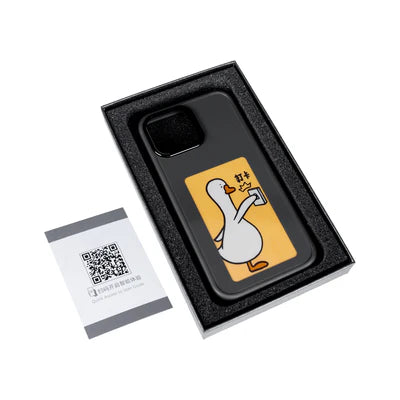 Smart NFC-Hülle für iPhone 16 Pro Max – Individuell anpassbar mit Digitalanzeige