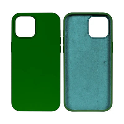 RIXUS Soft Touch Case – Grün für iPhone 15 Pro