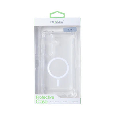 RIXUS Magnet Case Transparent – Samsung Galaxy S25