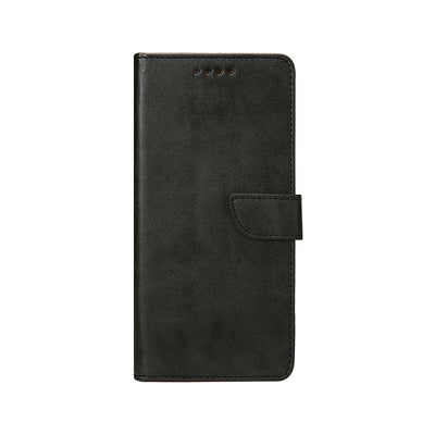 Leder-Wallet Case – Braun/Schwarz Für iPhone 14 Pro | Klassisch & Praktisch
