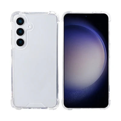 RIXUS Transparentes Schutzcase für Galaxy S25+ – Stoßfest & Schlank