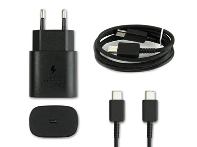 25W Super Fast Charging Travel Adapter (USB-C auf USB-C Kabel)