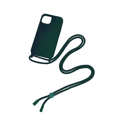 RIXUS Crossbody Case – Dunkelgrün – für iPhone 14 Pro