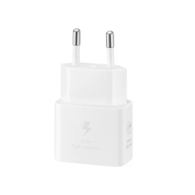 Samsung 25W Super Fast Charging Adapter (USB-C) – Weiß