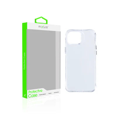 Rixus Transparentes Schutzcase – Klar – Für iPhone 14