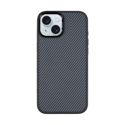 Carbon Style Schutzhülle für iPhone 14 – Robuste Hülle mit sportlicher Textur