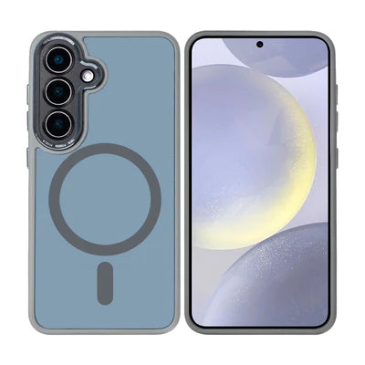 RIXUS Magnet Case Grau – Samsung Galaxy S25+