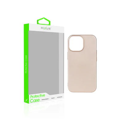 Rixus iPhone 13 Pro Max Hülle Gold – Stilvoller Schutz mit edlem Glanz