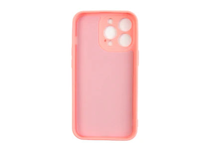 RIXUS Schutzhülle mit Kameraschutz – Rosa – für iPhone 13 Pro