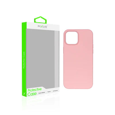 RIXUS MagSafe Back Cover – Rosa – für iPhone 14 Pro