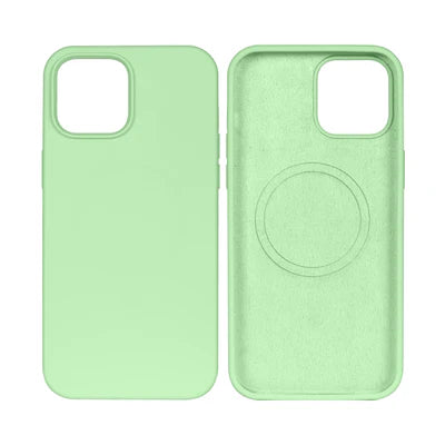 RIXUS MagSafe Back Cover – Mintgrün – für iPhone 14 Pro