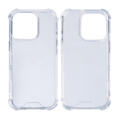 RIXUS Stoßfeste Klare Hülle für iPhone 16 Pro – Transparent