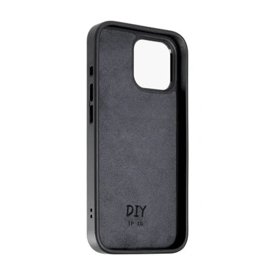 RIXUS Smart Display Case für iPhone 15 – Schwarz