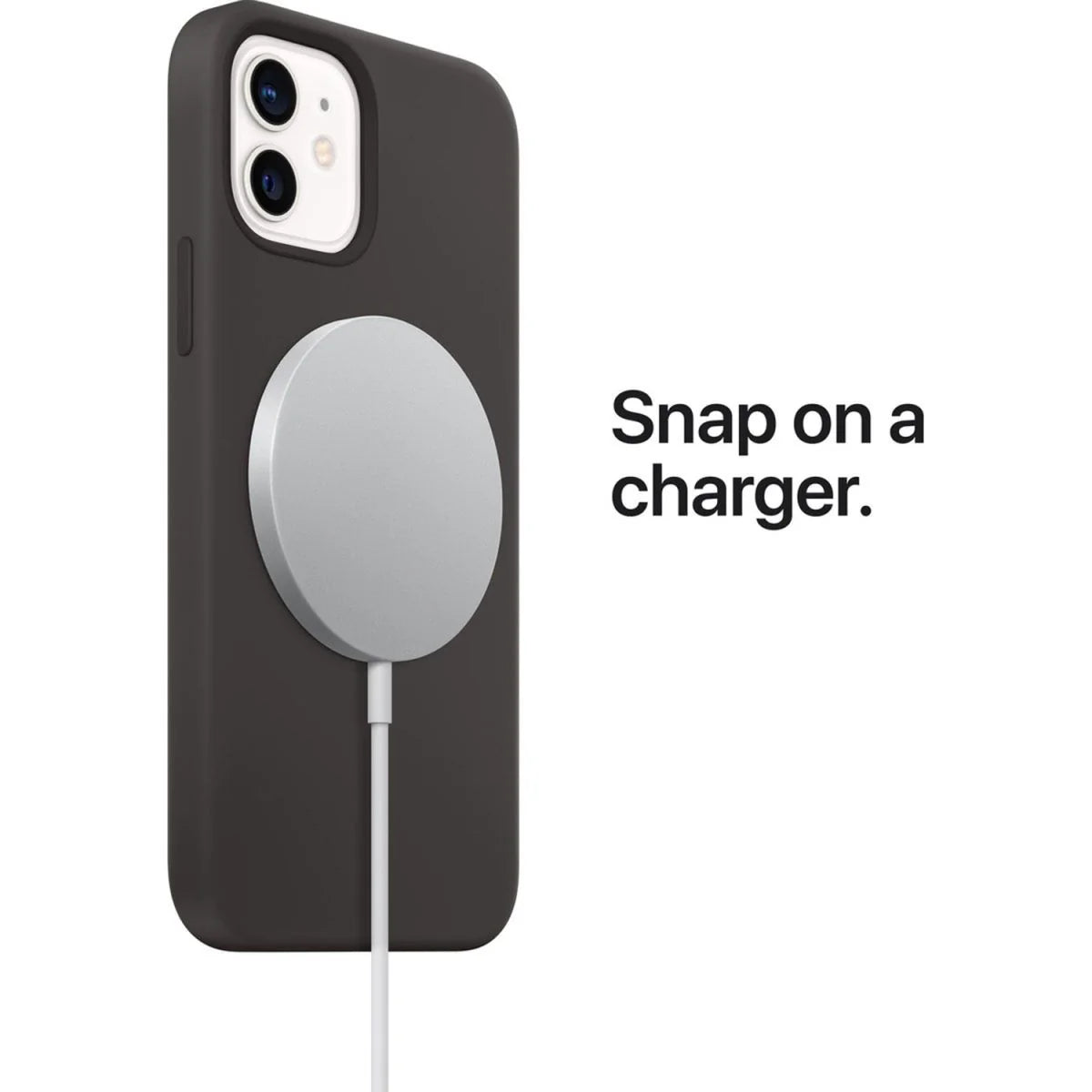 Apple Silikonhülle für iPhone 16 – Dunkelviolett