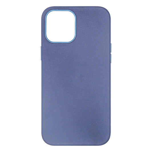 RIXUS Silikonhülle mit MagSafe für iPhone 12 Pro Max – Blaugrau & alltagstauglich