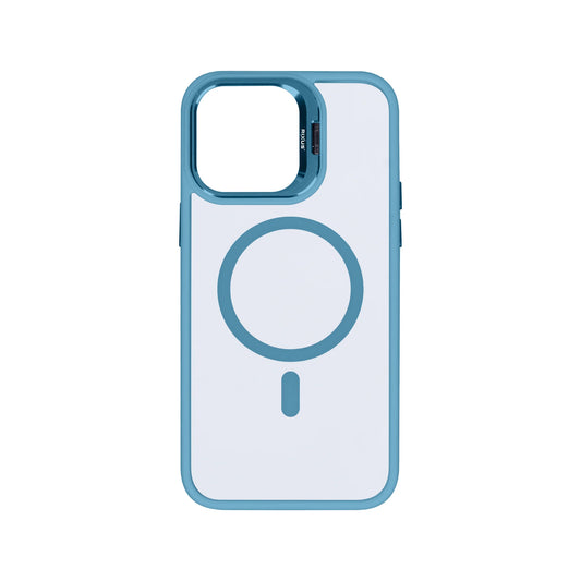 RIXUS MagSafe-Hülle mit Kamera-Schutzglas & Standfunktion – für iPhone 12 Pro Max
