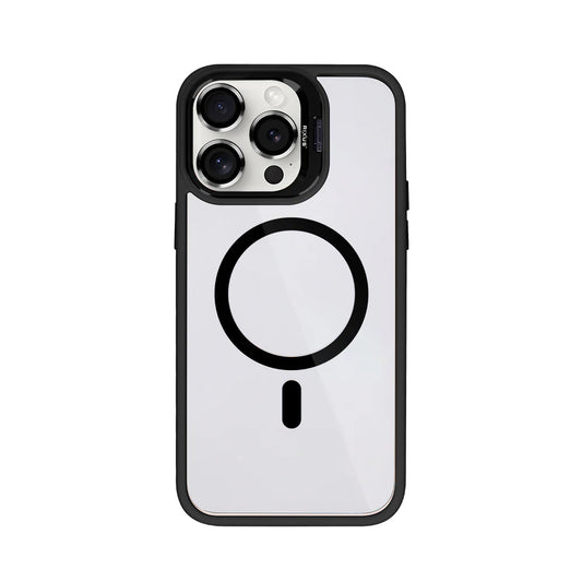 Rixus Hybrid MagSafe Hülle mit Standfunktion & Kameraschutzglas – für iPhone 12 / 12 Pro