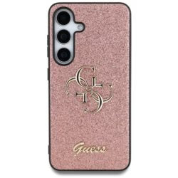 Guess Silicone Case für Samsung Galaxy S25 – Rosa