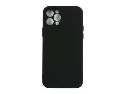 Rixus Silikonhülle für iPhone 12 Pro – Schwarz