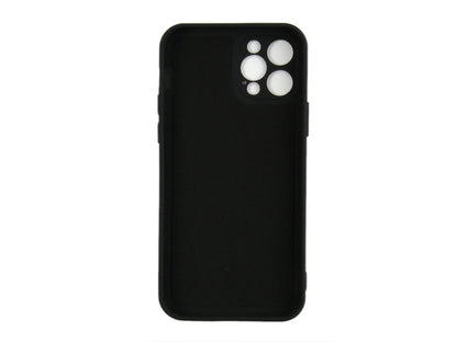 Rixus Silikonhülle für iPhone 12 Pro – Schwarz
