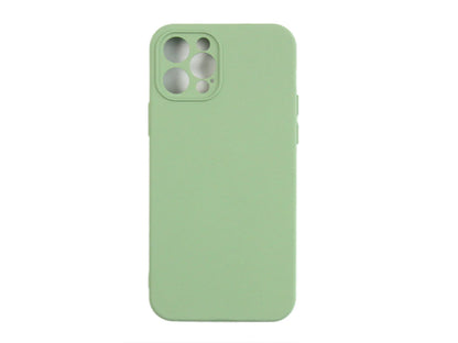 RIXUS Silikonhülle für iPhone 12 Pro – Grün