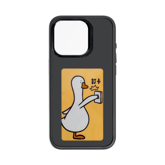 NFC Smart Case für iPhone 14 Pro – Mit austauschbarem Displaymotiv