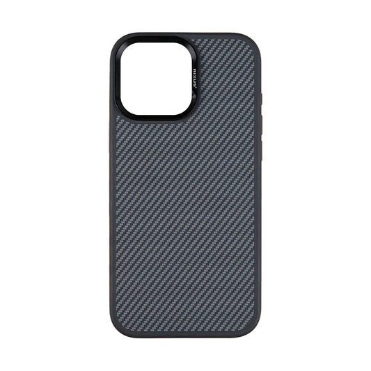 RIXUS Carbon-Look Hülle mit MagSafe für iPhone 12 Pro Max