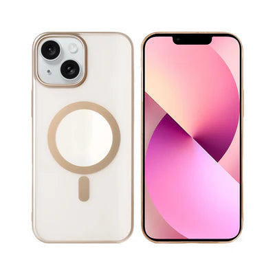 RIXUS Instinct MagCase für iPhone 13 – Desert Titanium mit MagSafe