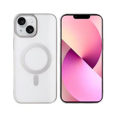RIXUS Instinct MagCase für iPhone 13 – Titanium Silver mit MagSafe