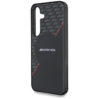 Mercedes-AMG Hardcase für Samsung Galaxy S25+ – Schwarz/Rot | MagSafe-kompatibel