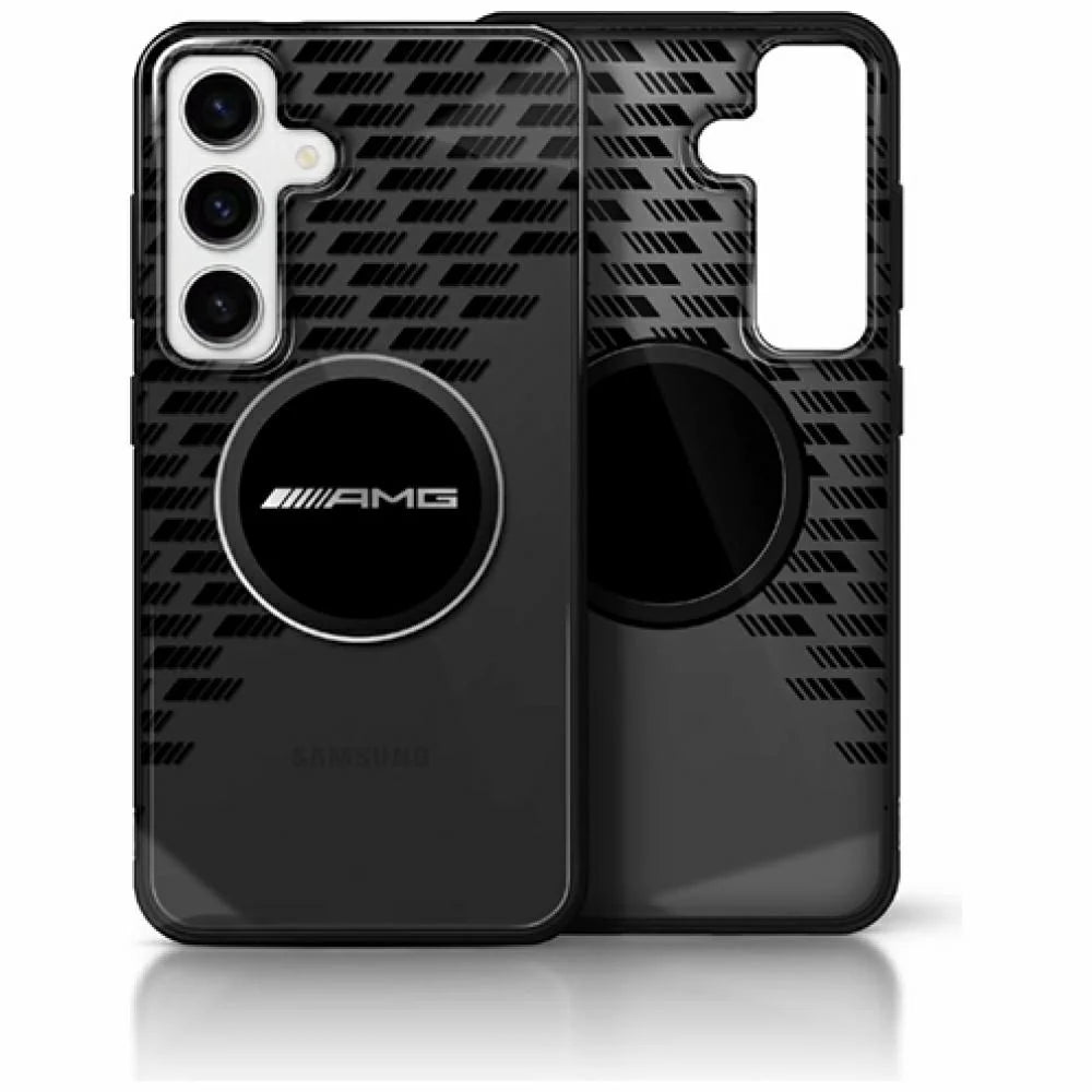 Mercedes-Benz AMG Hardcase mit MagSafe für Samsung Galaxy S25 – Schwarz