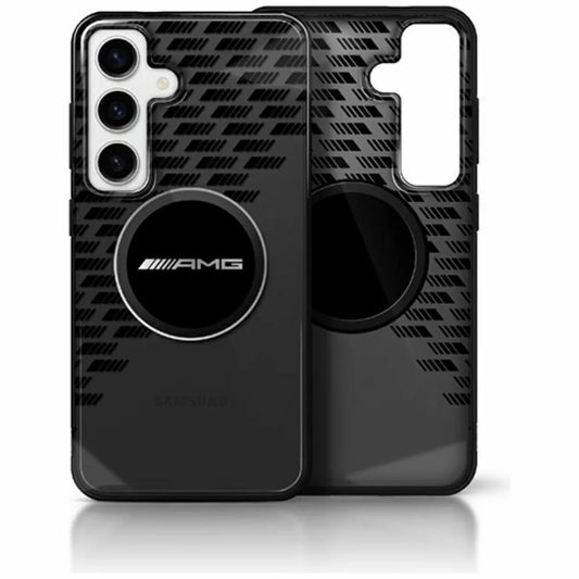 Mercedes-Benz AMG Hardcase mit MagSafe für Samsung Galaxy S25 – Schwarz