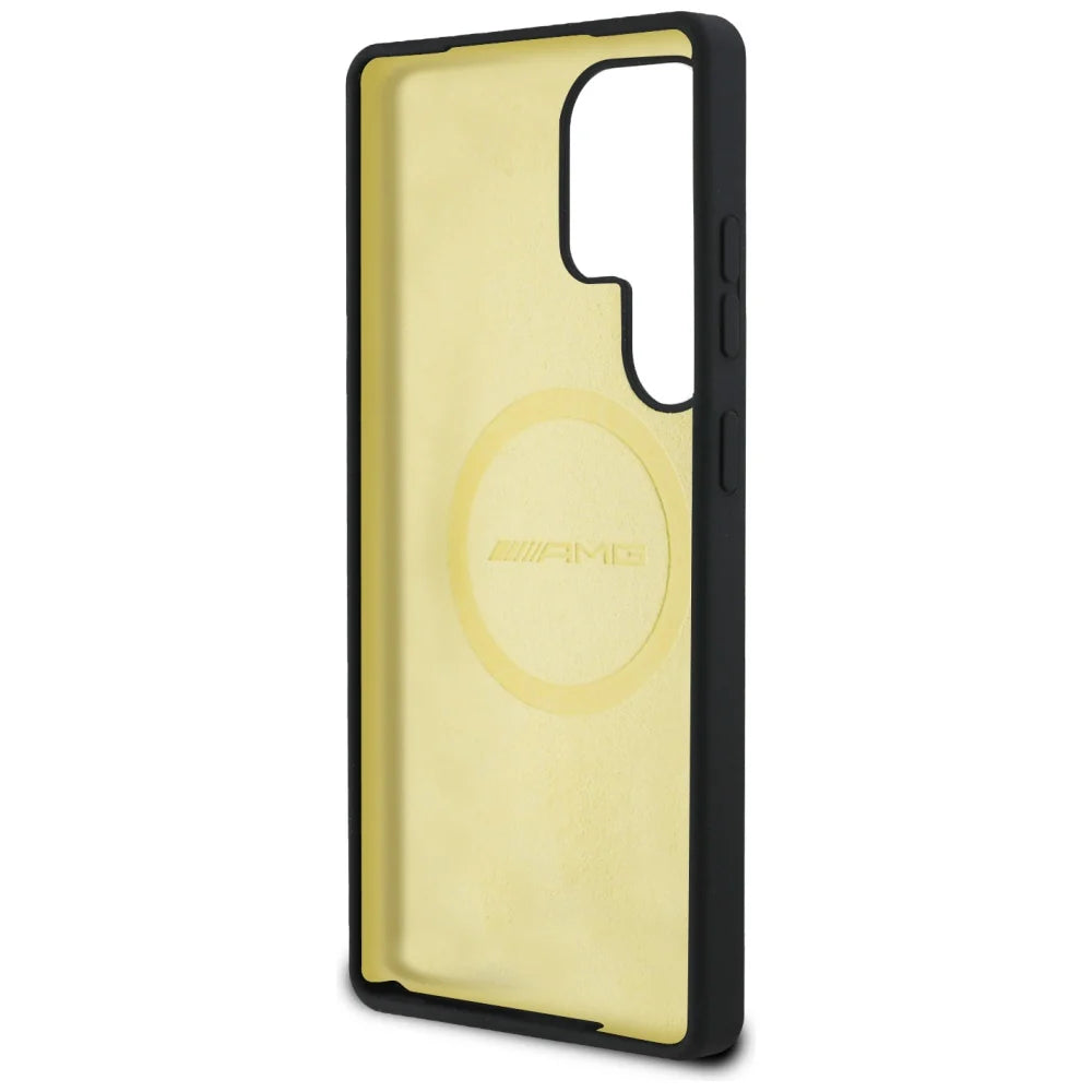 Mercedes-AMG Hardcase für Samsung Galaxy S25 Ultra – Schwarz | Slim Design & MagSafe-kompatibel