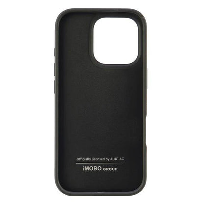 Audi Sport Hülle für iPhone 16 Pro – Carbon Look mit Racing-Feeling