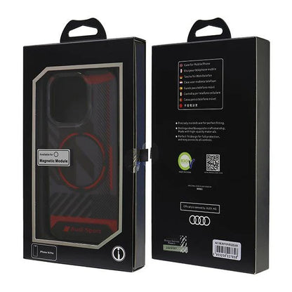 Audi Sport Handyhülle für iPhone 16 Pro – Magnetisch & Sportliches Design