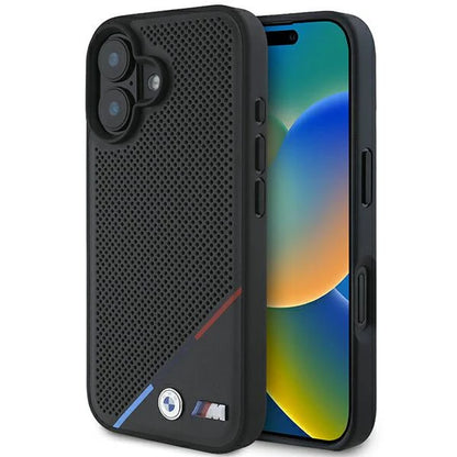 BMW M MagSafe Hülle für iPhone 16 – Sportliches Design mit Carbon-Optik