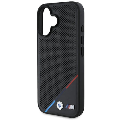 BMW M MagSafe Hülle für iPhone 16 – Sportliches Design mit Carbon-Optik