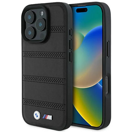 BMW M MagSafe Handyhülle – Schwarz – Für iPhone 16 Pro