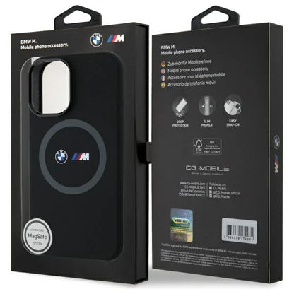 BMW M MagSafe Hülle für iPhone 16 – Schwarz