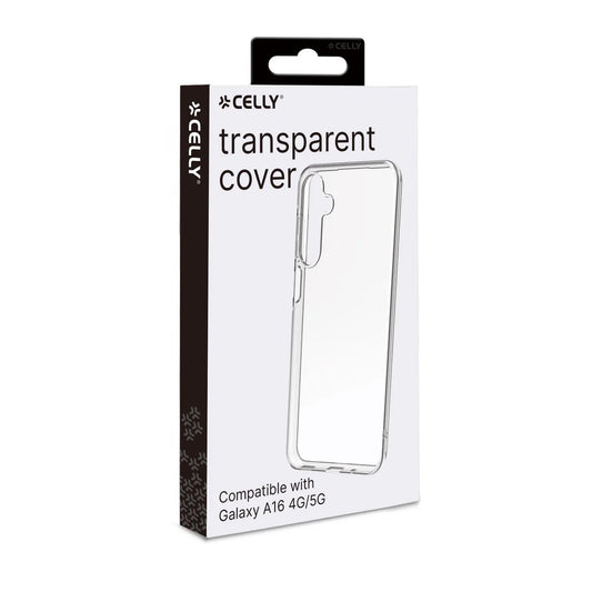 Celly Transparent Cover für Samsung Galaxy A16 (4G/5G) – Schutz, der unsichtbar wirkt!