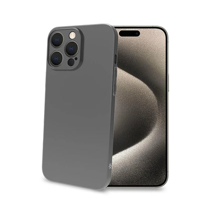 Celly Ultra-Thin Hülle für iPhone 16 Pro Max – Schwarz, superdünn & flexibel