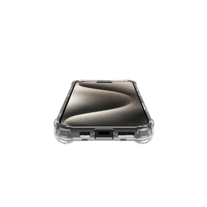 Celly Armor Cover für iPhone 16 Plus – Transparent & Stoßsicher mit Bumper-Schutz