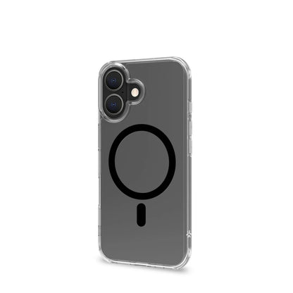 Celly MagSafe Gel Hülle für iPhone 16 – Transparent