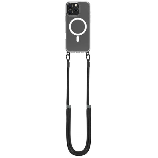 Celly Freedom Crossbody Hülle mit MagSafe für iPhone 16 Pro Max – Schwarz