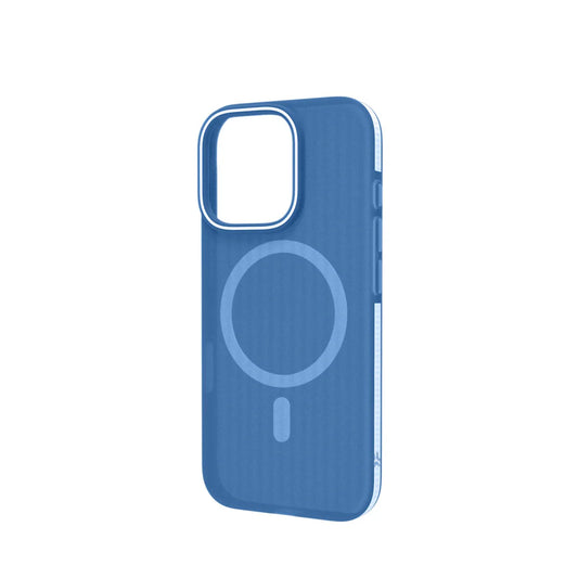 Celly MagSuit MagSafe Hülle – Blau für iPhone 16 Pro Max