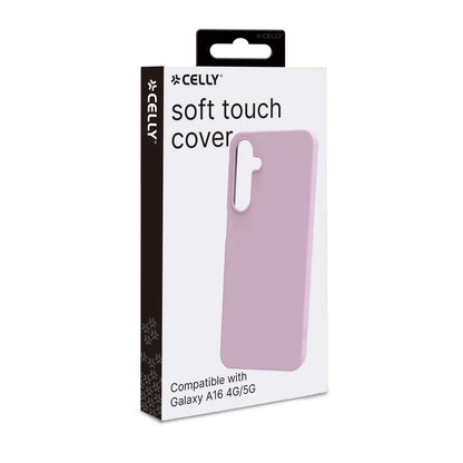 Celly Soft Touch Cover für Samsung Galaxy A16 – Stilvoller Schutz mit angenehmem Griff
